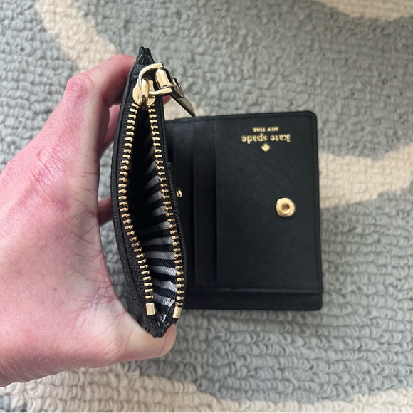 Kate Spade bifold wallet black - Picture 6 of 8